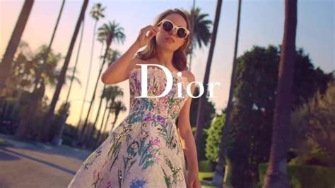 who advertises miss dior